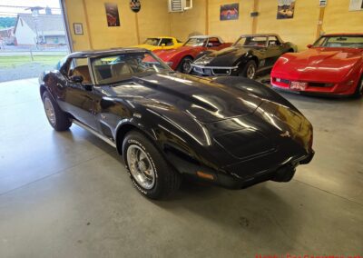 1977 Black Corvette Tan Int L82 4spd