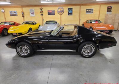 1977 Black Corvette Tan Int L82 4spd