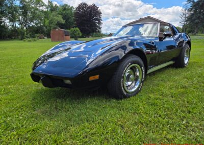 1977 Black Corvette Tan Int L82 4spd