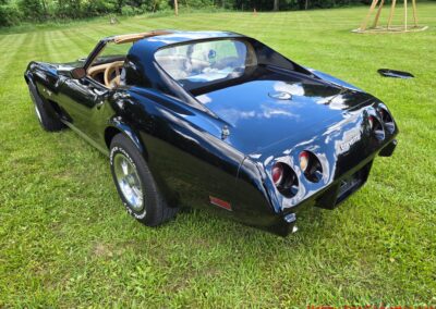 1977 Black Corvette Tan Int L82 4spd