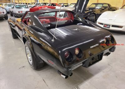 1977 Black Corvette T Top For Sale