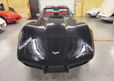 1977 Black Corvette T Top For Sale