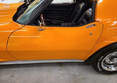 1977 Orange Corvette Big Block Hot Rod For Sale