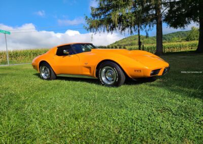 1977 Orange Corvette Big Block Hot Rod For Sale