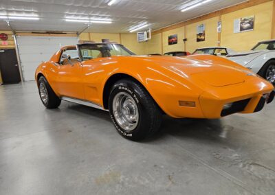 1977 Orange Corvette For Sale