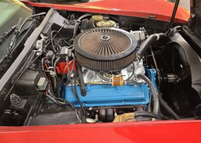 1977 Red Corvette T Top Black Int