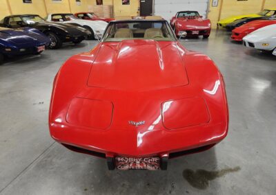 1977 Red Corvette Hot Rod T Top