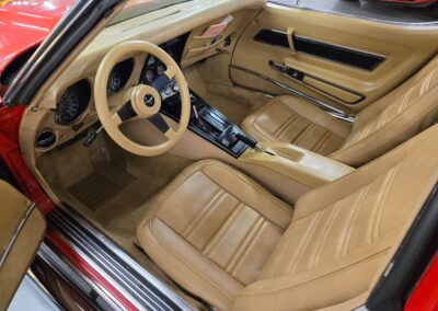 1977 Red Corvette Hot Rod T Top