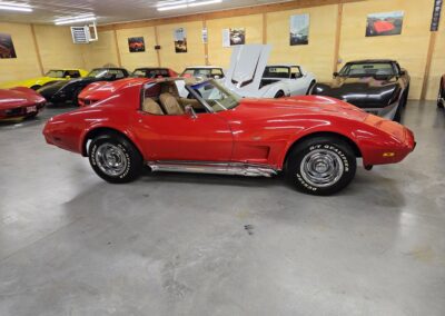1977 Red Corvette Hot Rod T Top