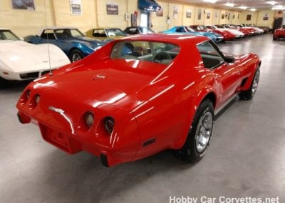 1977 Red Corvette 4spd White Interior