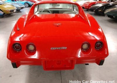 1977 Red Corvette 4spd White Interior