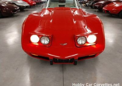 1977 Red Corvette 4spd White Interior