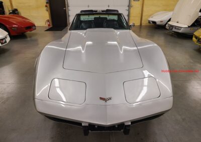 1977 Silver Corvette T Top Manual Transmission Black Interior