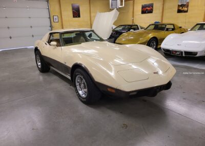 1977 Tan Corvette 4spd For Sale