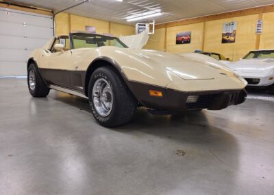 1977 Tan Corvette 4spd For Sale