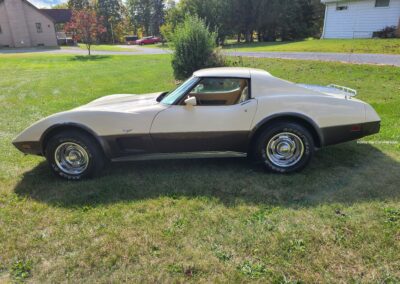 1977 Tan Corvette 4spd For Sale