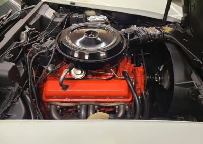 1977 White Corvette Manual Transmission T Top