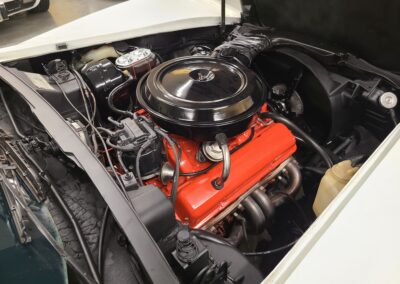 1977 White Corvette Manual Transmission T Top