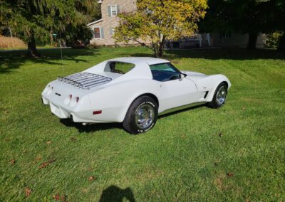 1977 White L82 4spd Corvette For Sale