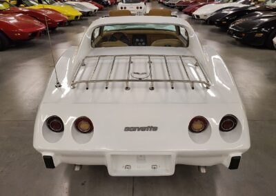 1977 White Corvette T Top Buckskin Interior For Sale