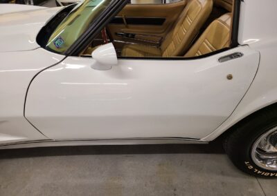 1977 White Corvette T Top Buckskin Interior For Sale