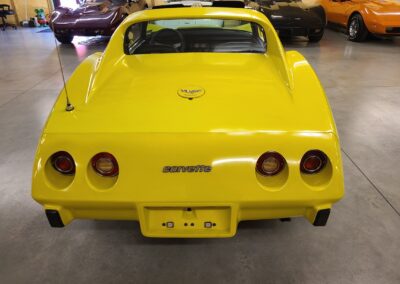 Survivor 1977 Bright Yellow L82 4spd Corvette T Top