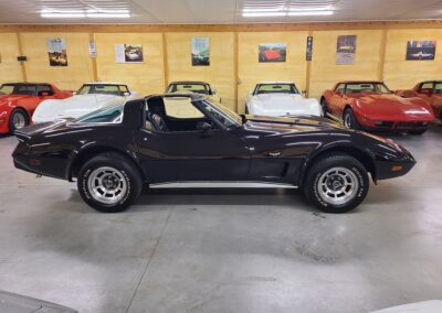 1978 Black Cherry Corvette 4spd T Top