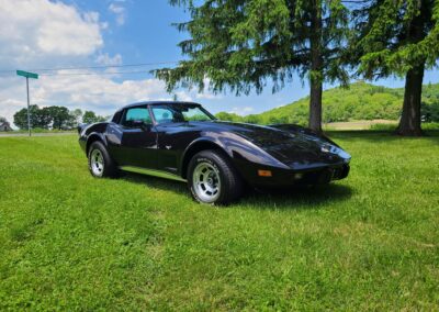 1978 Black Cherry Corvette 4spd T Top