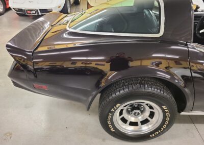 1978 Black Cherry Corvette 4spd T Top
