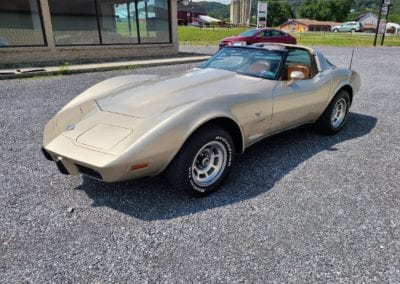 1978 Champagne Corvette For Sale
