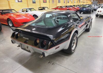 1978 Black Pace Car Corvette 300HP Hot Rod For Sale