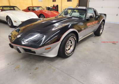 1978 Black Pace Car Corvette 300HP Hot Rod For Sale