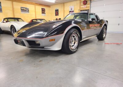 1978 Black Pace Car Corvette 300HP Hot Rod For Sale