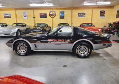 1978 Black Pace Car Corvette 300HP Hot Rod For Sale