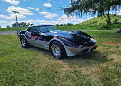 1978 Black Pace Car Corvette 300HP Hot Rod For Sale