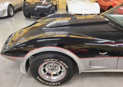 1978 Black Pace Car Corvette 300HP Hot Rod For Sale