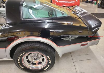 1978 Black Pace Car Corvette 300HP Hot Rod For Sale