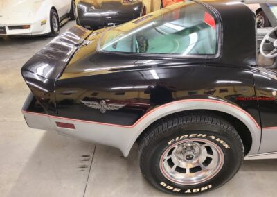 1978 Black Pace Car Corvette 300HP Hot Rod For Sale