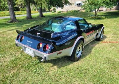 1978 Black Pace Car Corvette 300HP Hot Rod For Sale