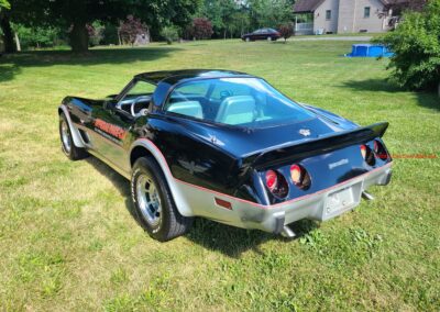 1978 Black Pace Car Corvette 300HP Hot Rod For Sale