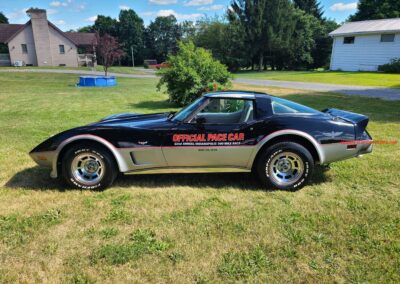 1978 Black Pace Car Corvette 300HP Hot Rod For Sale