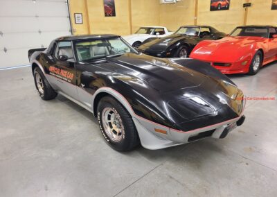 1978 Black Pace Car Corvette 300HP Hot Rod For Sale