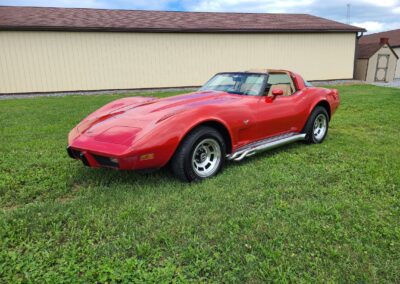 1979 Red Corvette Tan Int 4spd Numbers Matching