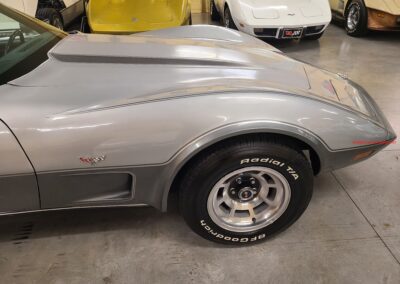 1978 Silver Anniversary Corvette Black Interior 1 Owner For Sale
