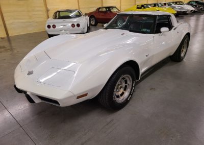 1978 White Corvette L82 4spd T Top For Sale