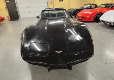 1979 Black Corvette T Top Black Leather Interior