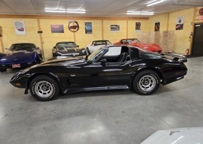 1979 Black Corvette T Top Black Leather Interior