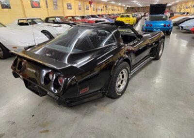1979 Black Corvette T Top Black Leather Interior