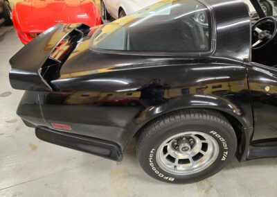 1979 Black Corvette T Top Black Leather Interior