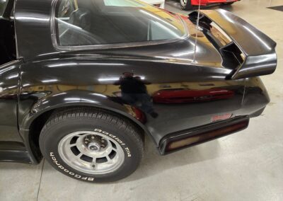 1979 Black Corvette T Top Black Leather Interior